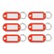 Advantus Key Tags Label Window, 0.88 x 0.19 x 2, Red, PK6, 6PK KEY98018 - alternate 1